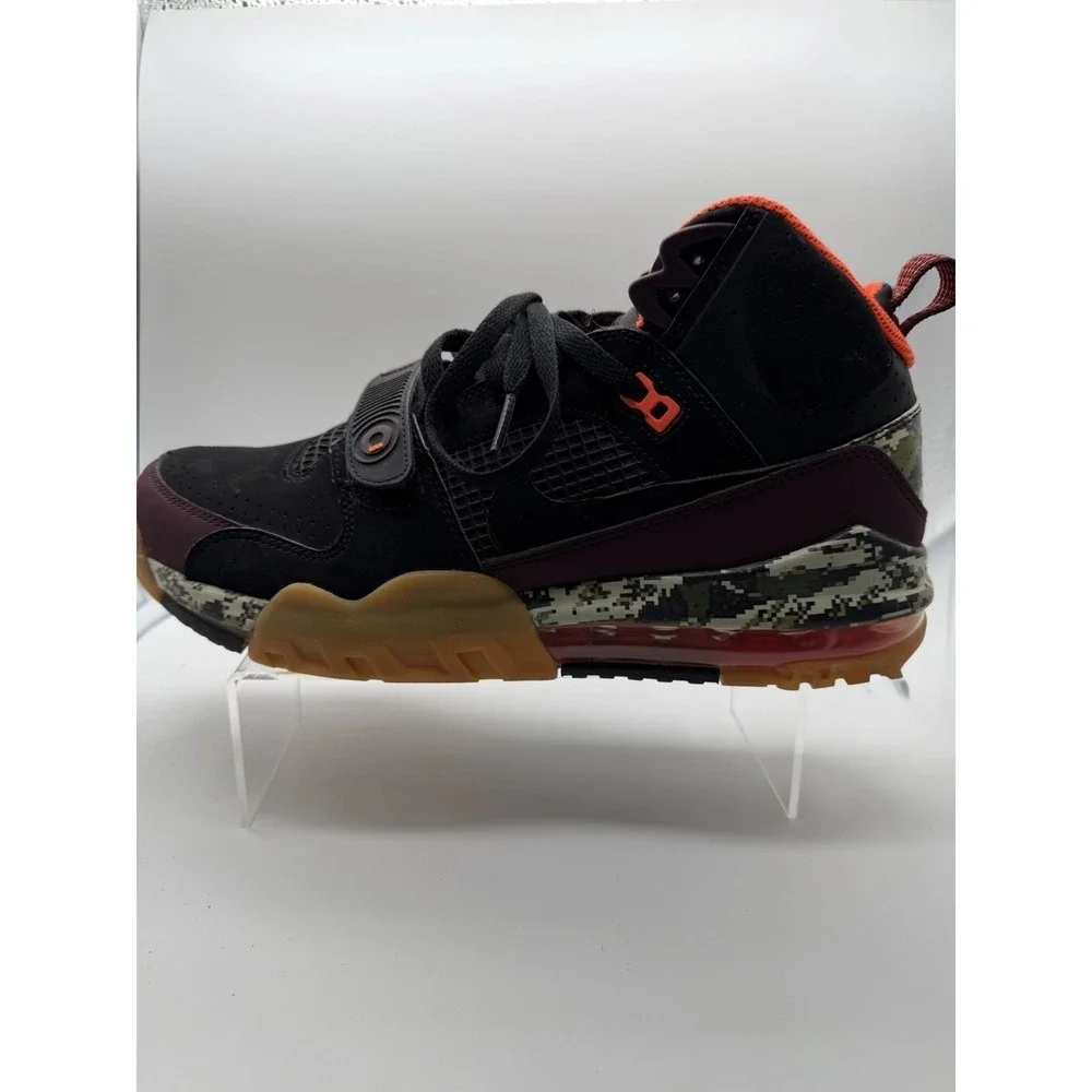 Nike Size 10.5  Air Max Bo Jax Premium Camo High Top Sneakers 654479-001 * Read*